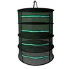 8 Layer Drying Net For Herb Fish Hanging Basket Folding Dry Rack Herb Dryer Bag Stainless Steel+Mesh Cloth 3
