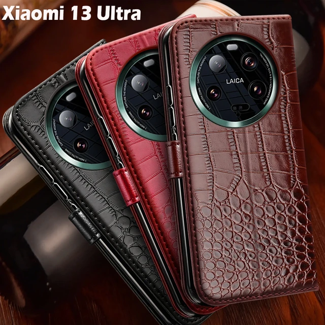 Case for Xiaomi 13 Ultra 5G coque bamboo wood pattern Leather Four-corner  back cover for xiaomi 13 ultra funda phone case capa - AliExpress