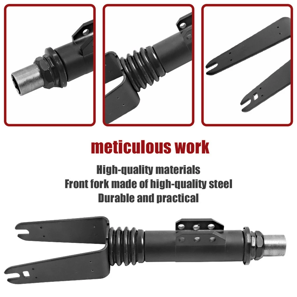 

Durable And Practical Outdoor Front Fork Electric Scooter 1180g 260*72*28mm 8 Inch Accessories Easy To Install