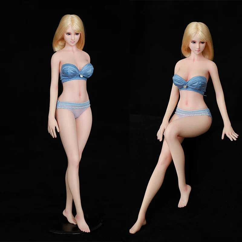

LD 28M 1/6 Scale Female Flexible Medium Breast Seamless Body With Upgraded Elbow Joint Active Fingers for OB Head Sculpt Model