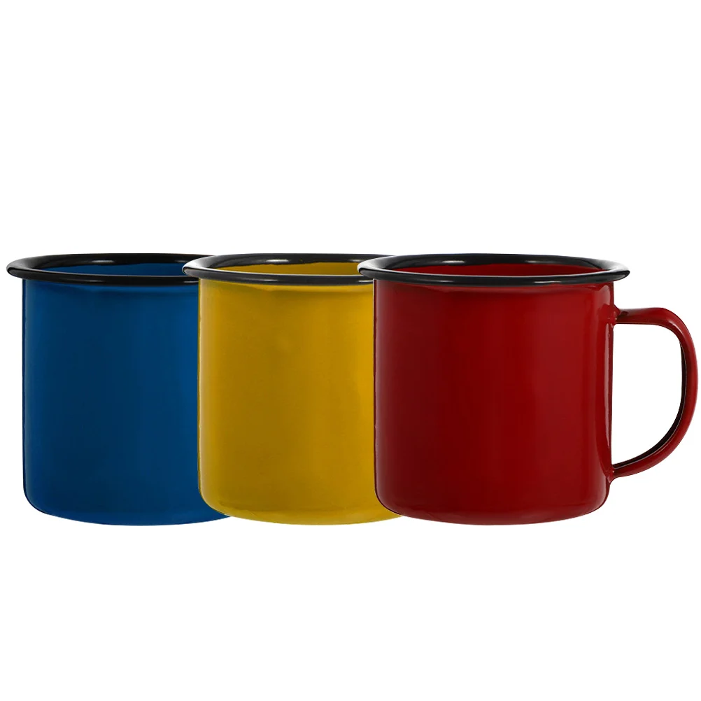 Enamel Mug Mugs Cup Cups Camping Drinking Coffee Tin Metal Campfire Tea