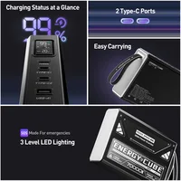 MOVESPEED Z70 Pro Large Capacity Power Bank 140W Max Fast Charge Laptop External Battery Charger for MacBook Pro Outdoor Camping - Image 5