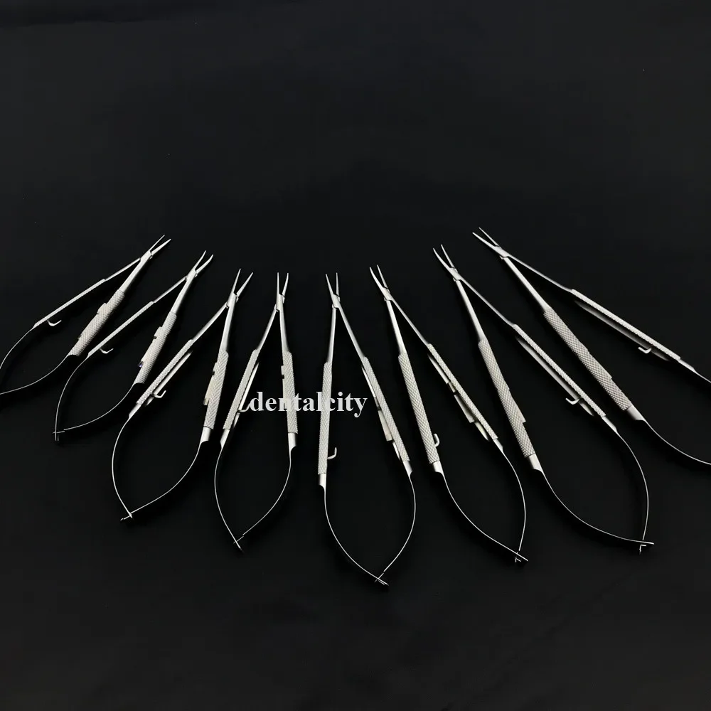 Castroviejo Needle Holder with lock stainless steel For Dentist instrument Ophthalmic surgery instrument ophthalmic tool surgical instruments