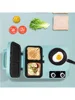 220V multifunctional breakfast machine for grilling, frying, grilling, and making waffles 2