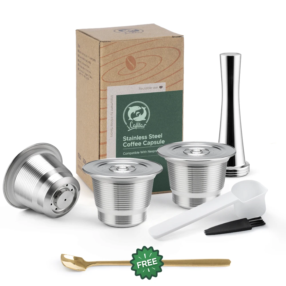 Stainless Steel Reusable Coffee Capsule