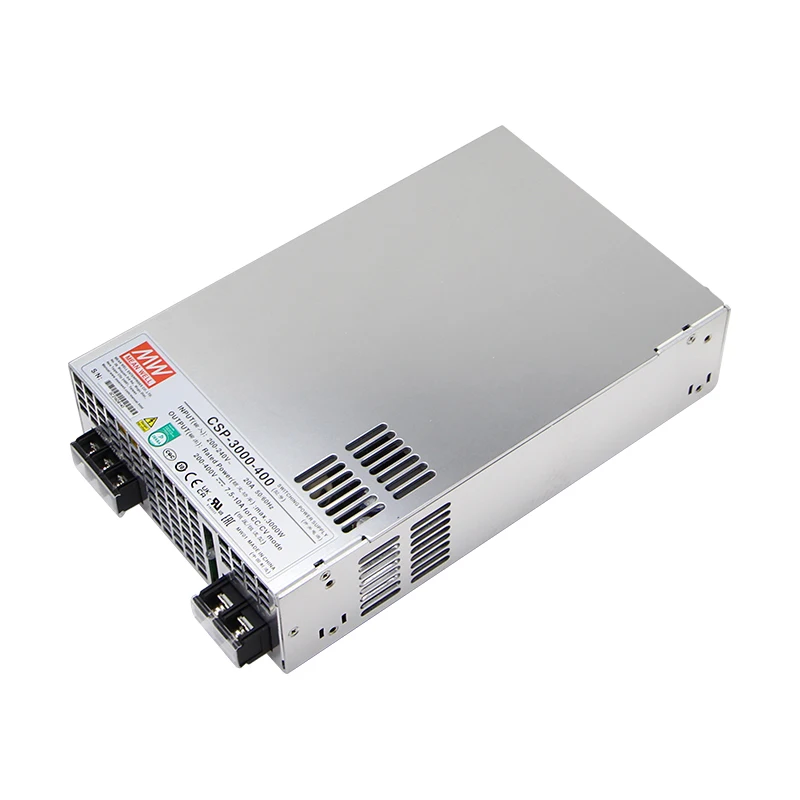 

Mean Well High Voltage Output With Programmable PSU CSP-3000-400 120V 250V 400V 7.5A 12A 25A 3000W Switching Power Supply