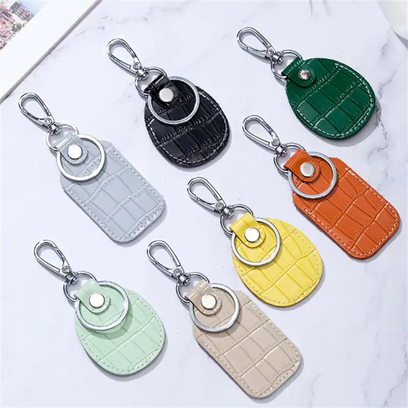 Key Organizer Key Case Key Purse Key Holder Leather Access Card Bag Key Tag Ring Keychain Key Ring Doorlock Access Control Tags Keyfob Tokey Tag ID Card Case