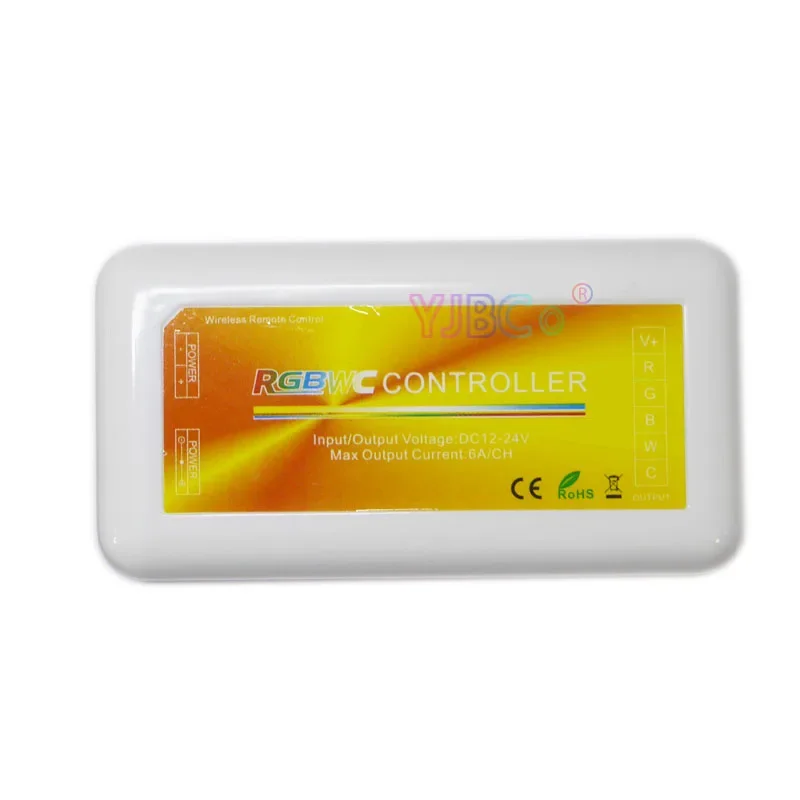 2.4G RGB RGBW RGBWC 터치 스크린 리모컨, 5050 RGB RGBW RGB CCT LED 스트립 테이프용 DC12-24V 18A