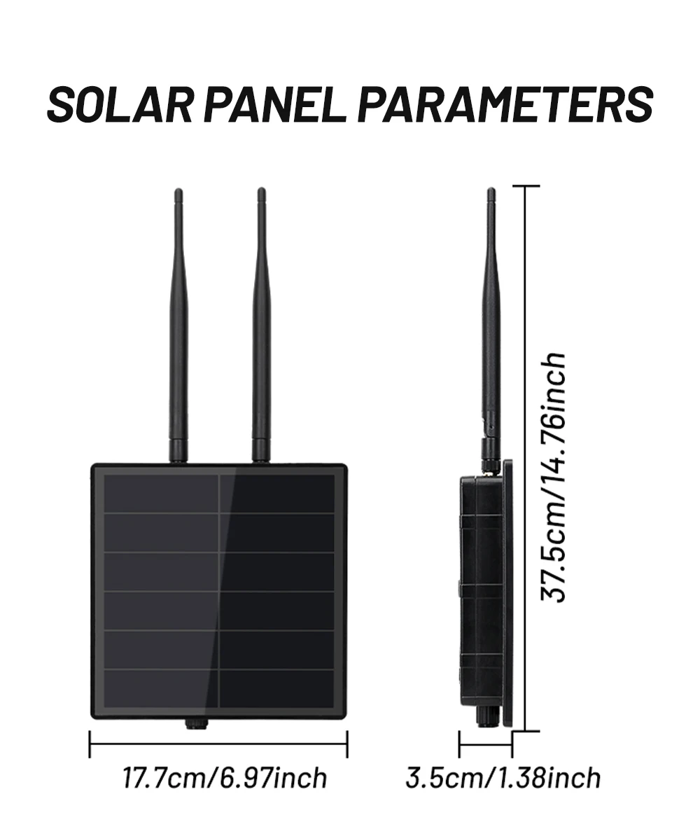 Solar Node Repeater Pole Mount Bracket kit With 868/915Mhz LoRaWAN Wisblock RAK4