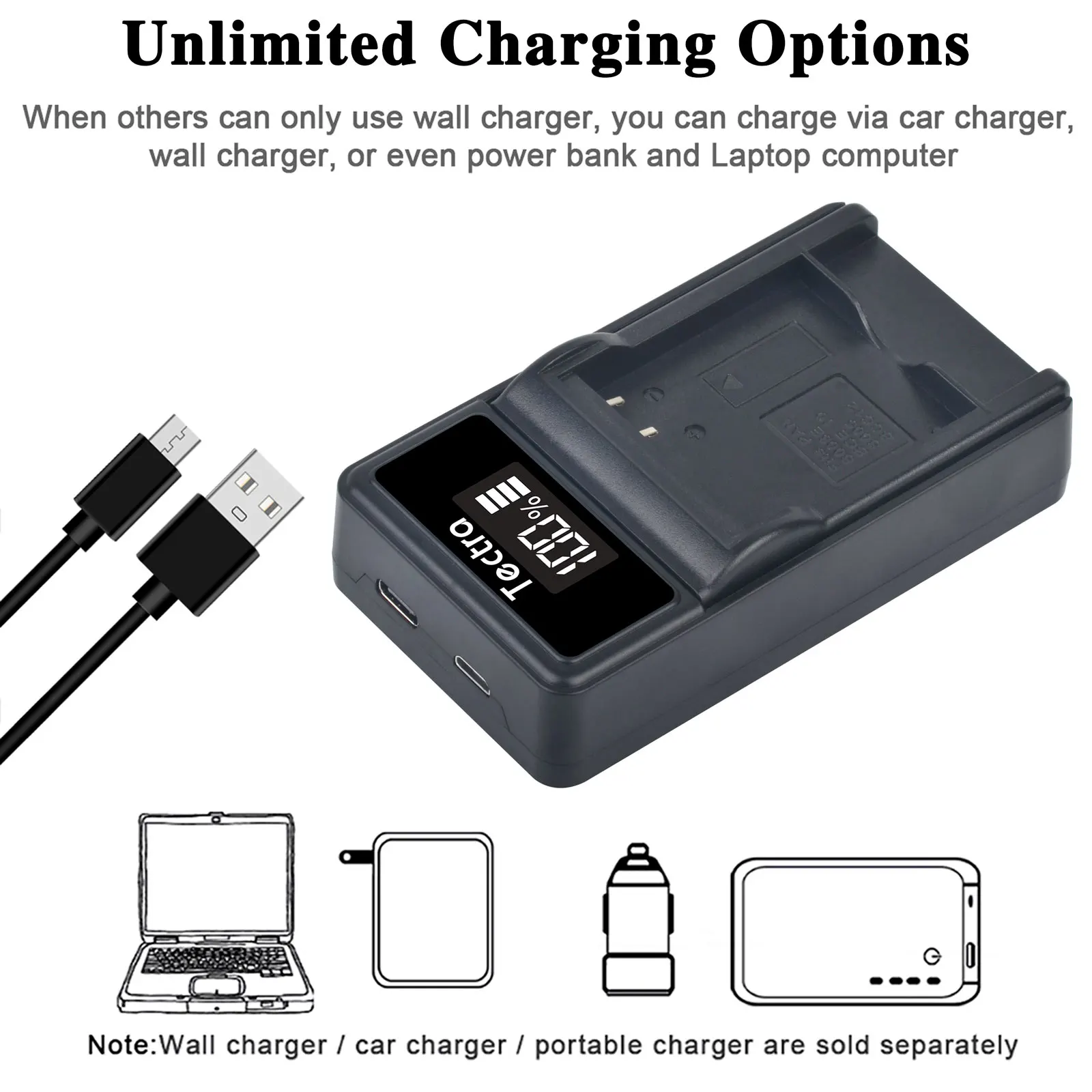 CGA-S005 S005E Li-ion Battery/LED Charger For Panasonic Lumix DMC-LX1 DMC-LX2 DMC-LX3 DMC-FX07 DMC-FX1 DMC-FX3 DMC-FX9 DMC-FX8