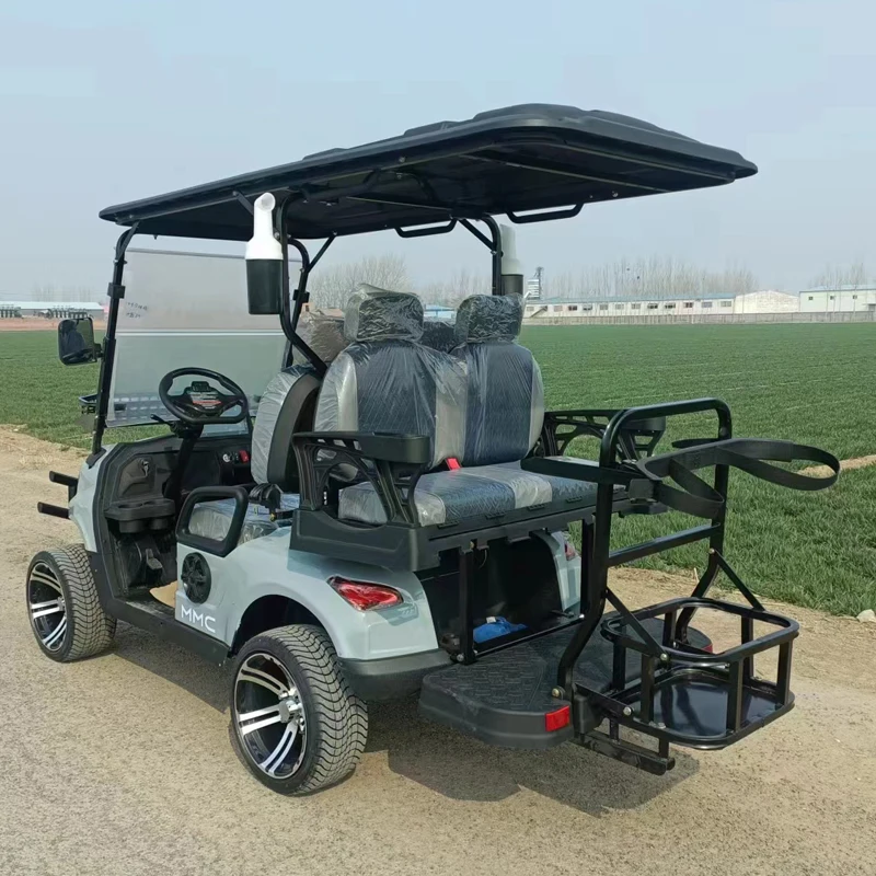 Fastest Evolution 60V 72V Lithium Battery Powered Street Legal Advanced Low Speed 4 seater Electric Golf Cart