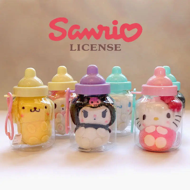 

Sanrio анимационные периферийные устройства Hello Kitty детская версия мультфильм kawaii Kuromi My melody рюкзак ключ плюшевый кулон