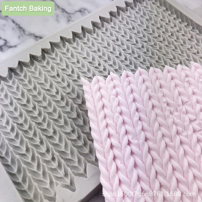 

Lace Flowers Sweater Cake Decorative Silicone Mold Soft Clay Chocolate Mold Kitchen Baking Accessories Silicone Molds For Baking