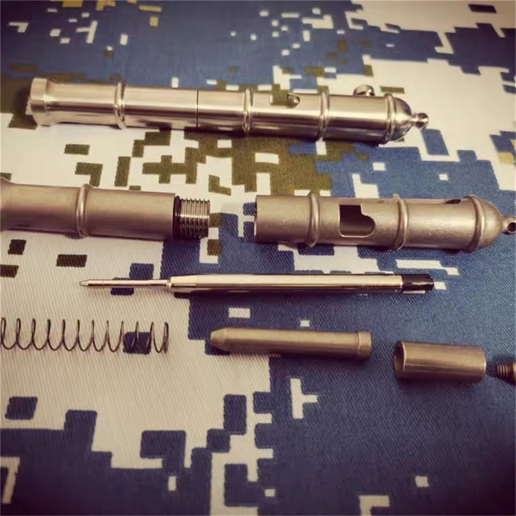Titanium Alloy Collection Tactical Pen Self-defense Window Breaker Signature Pen Italian Artillery Outdoor EDC