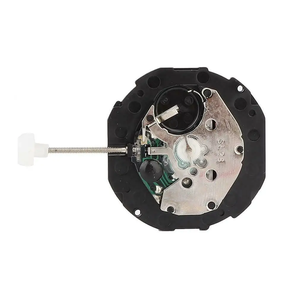 Quartz Watch Movement Replacement 3 Hands Single Calendar
