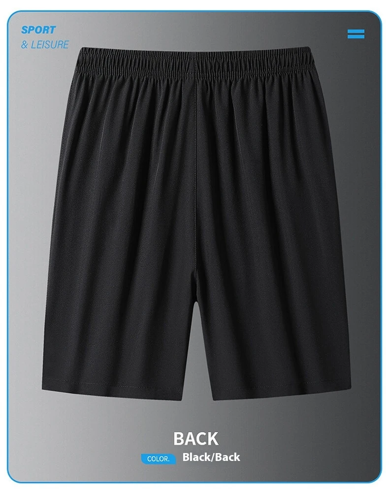 Mens Quick-Dry Sports Shorts - Breathable Loose Mid-Length Running  Hiking Pants
