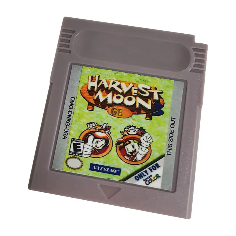 Harvest Moon Classic Colorful Version Video Game Cartridge