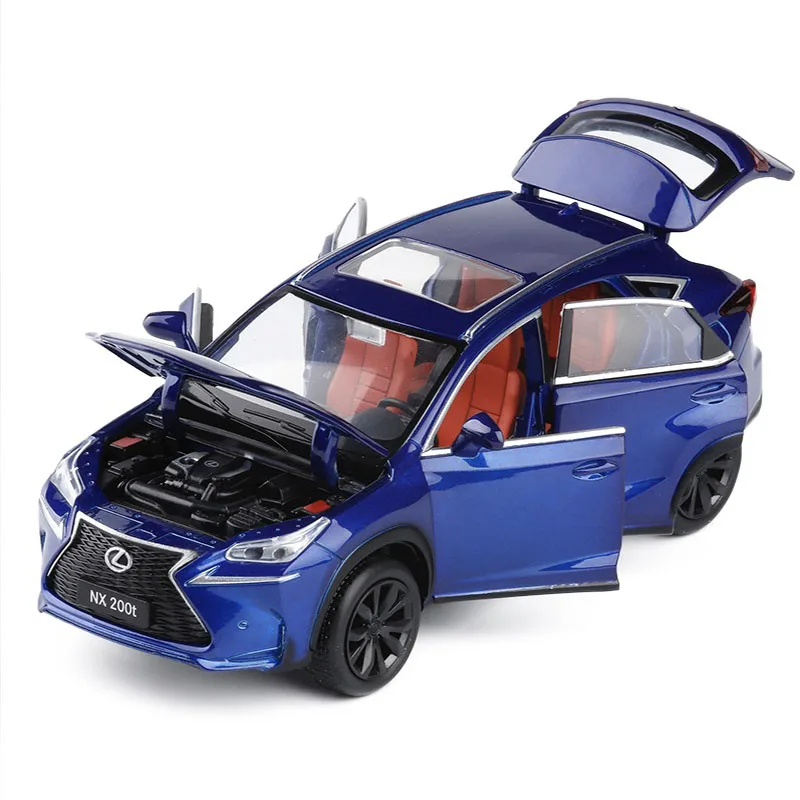 1:32 LEXUS NX200T SUV Alloy Car Model Diecasts Metal Toy Vehicles Car Model Simulation Sound Light Collection Toy Gift 5