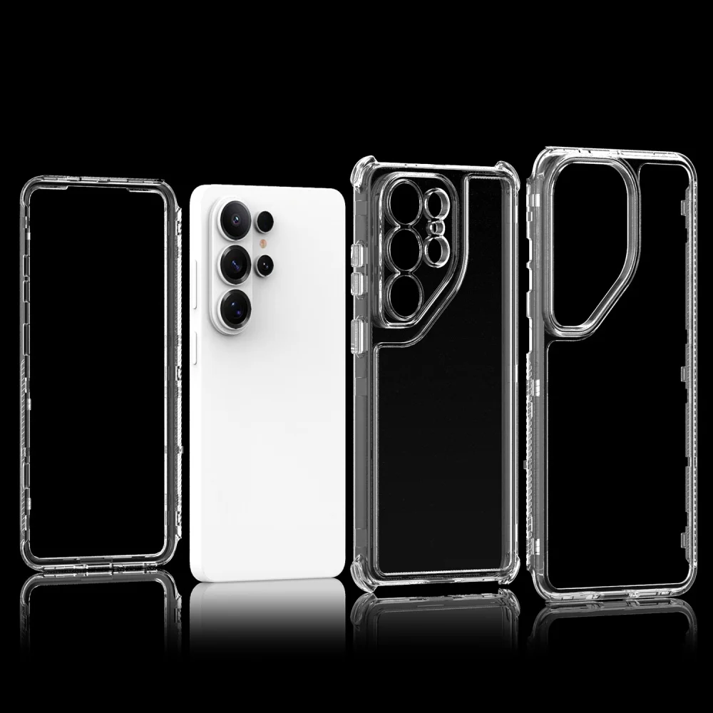 Crystal Clear Shockproof Phone Case - Ultra Protective Transparent Cover