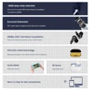 Realfit F3 ANC Active Noice Cancellation Bluetooth Earphones ENC Call HIFI Stereo Superb Bass Wireless Earbuds Sport Gaming 3
