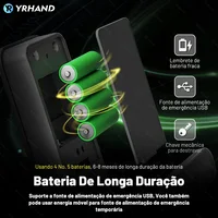 Fechadura eletrônica inteligente para porta, com impressão digital biométrica, cartão inteligente, senha, desbloqueio, usb, sem aplicativo, bloqueio de carga de emergência para casa - Imagem 4