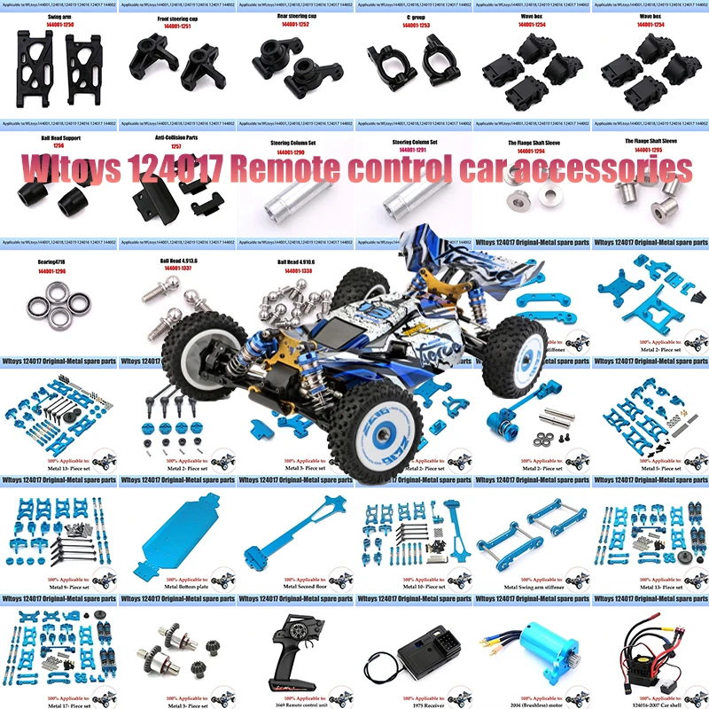 Wltoys 144010 144002 124017 124019 124018 144001 124007 RC Car Parts