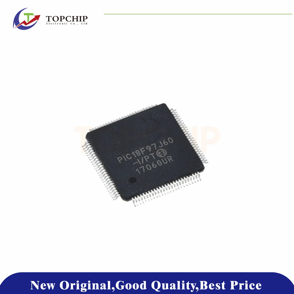 

1Pcs/Lot New Orignal PIC18F97J60-I/PT PIC 41.667MHz 70 128KB TQFP-100(12x12) Microcontroller Units