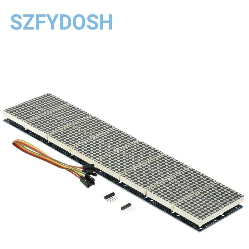 LED Dot Matrix Module for DIY Kit with Cable - 60x60 Display