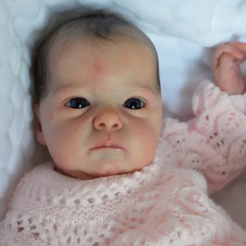 16Inch Reborn Doll Kit Popular Tink Lifelike Soft Touch Fresh Color With Body And Eyes Birthday Christmas Gift Doll Toys