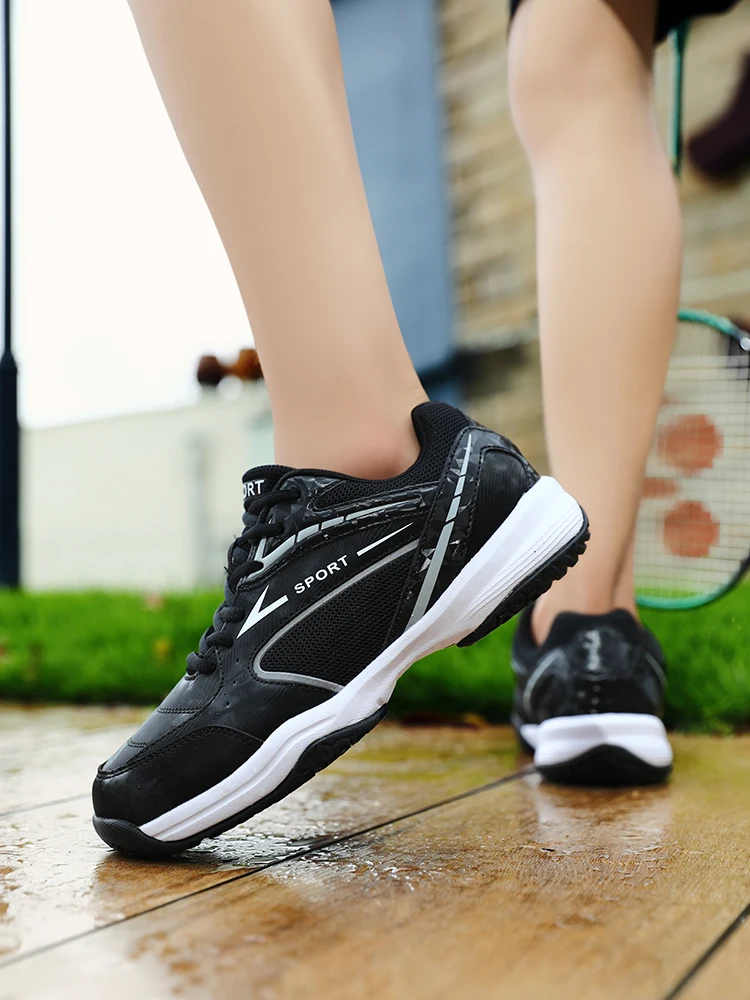 Description Picture 4 of itemcouple tennis shoes women's breathable badminton volleyball shoes Men's indoor athletic training sneakers tennis