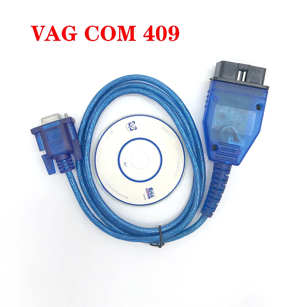2023 VAG COM KKL 409 Diagnostic Cable Tool for VAG KKL Scanner OBD2
