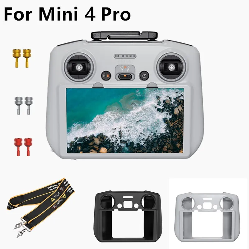 Custodia Protettiva In Silicone Per Telecomando Drone Dji Mini 4 Pro Rc, Accessori Dji Dron