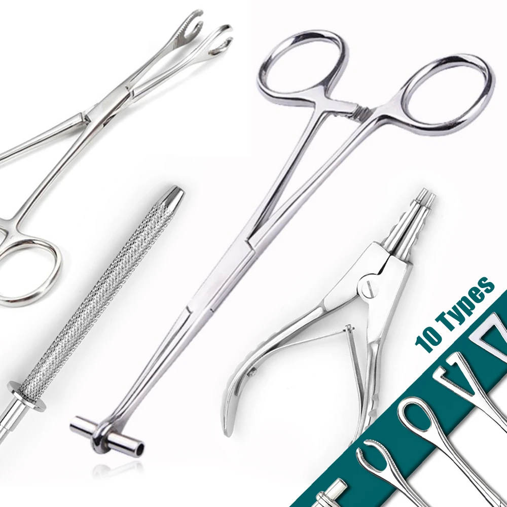 1pc Septum Forcep Stainless Steel Needle Clamp Stainless Steel Body Piercing Tool Professional Puncture Tools for  Piercing ema 10505s reusable bipolar forcep，aha，electrosurgical electrocoagulation tweezers electrode connection surgical instrument tool