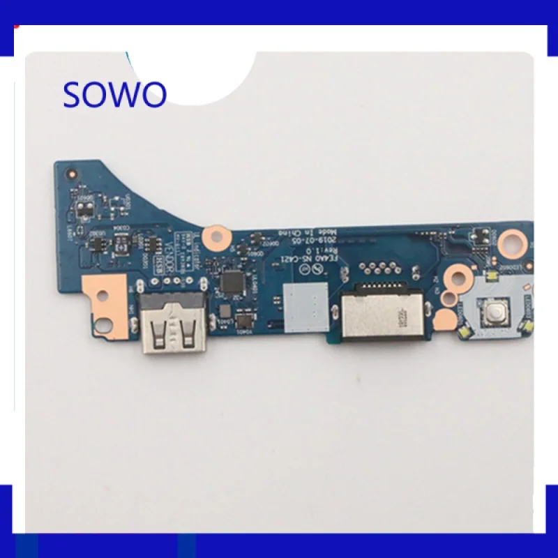 

FOR LENOVO Thinkpad E14 USB ETHERNET POWER BUTTON BOARD NS-C421 5C50S73034