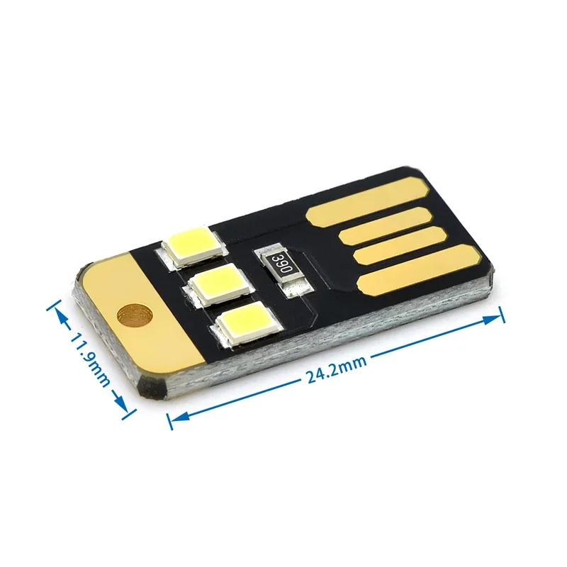 10PCS Mini Pocket Card LED Book Lamp USB Power White Light Night Lights LED Lamp for Laptop Computer Mobile Power Charging for led light,night light,book light,mini night light,mini led light