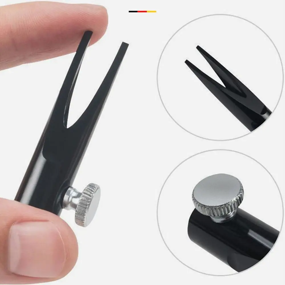 금속 연필 선명 보조 도구 조정 가능한 나사 단단히 고정 눈썹 펜 선명 도구 Duckbill Brow Pen Sharper
