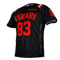 T-shirt de combat ASKARI, un vêtement respirant, durable et à séchage rapide, adapté aux hommes et aux femmes pour le fitness et la boxe 3
