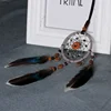 Hot Car Pendant Handmade Dream Catcher Feather Hanging Car Rearview Mirror Ornament Auto Bedroom Decor Room Decor Accessories 1