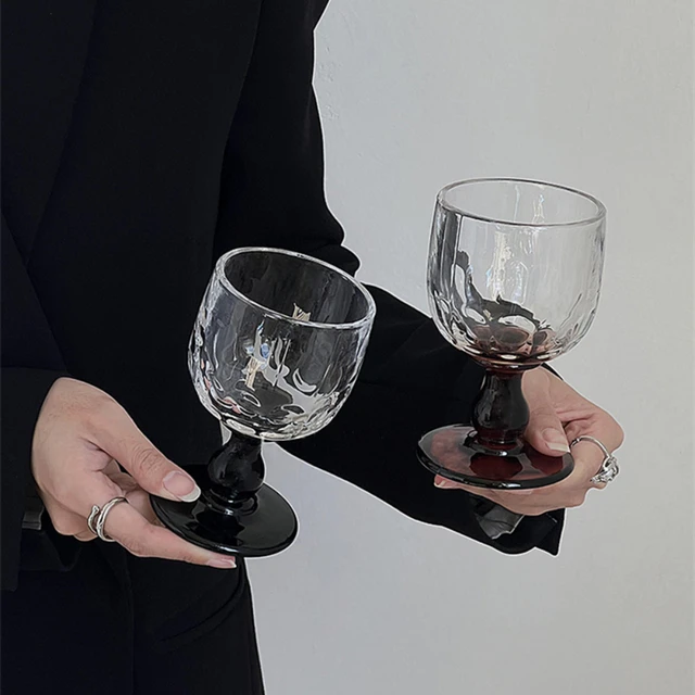Brown Wine Glasses  Glass Home Decor - Wine Glass 170ml Champagne