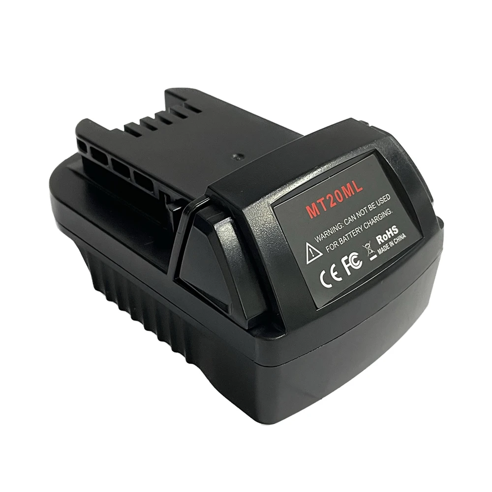 MT20ML Adapter for Makita 18V Li-ion Battery BL1830 BL1860 BL1815 Convert to for