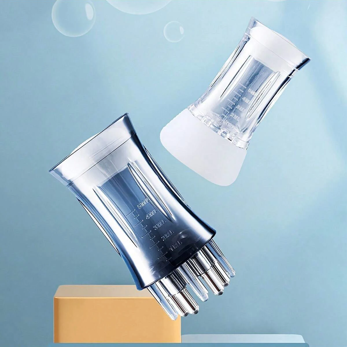 1Pcs Scalp Applicator Mini Portable Head Massager Roller Ball Brush Hair Growth Essential Oil Medicine Liquid Applicator