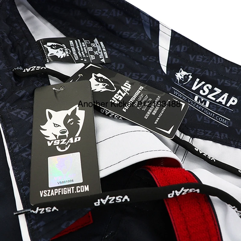 Vszap MMA BJJ Shorts Comprehensive Fighting Training Pants Men's Muay Thai No Gi Judo Jiu Jitsu Sports Boxing Grappling Shorts