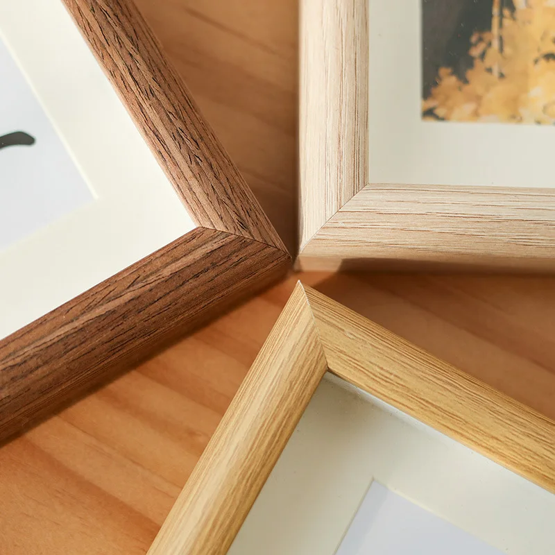 立体壁掛け式木製フォトフレーム,5/6/7/8インチ/新中国書道の絵画