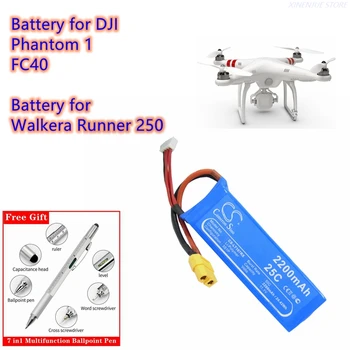 Batteria per droni 11,1 V/2200 mAh P1-12 per DJI Phantom 1, FC40, per Walkera Runner 250