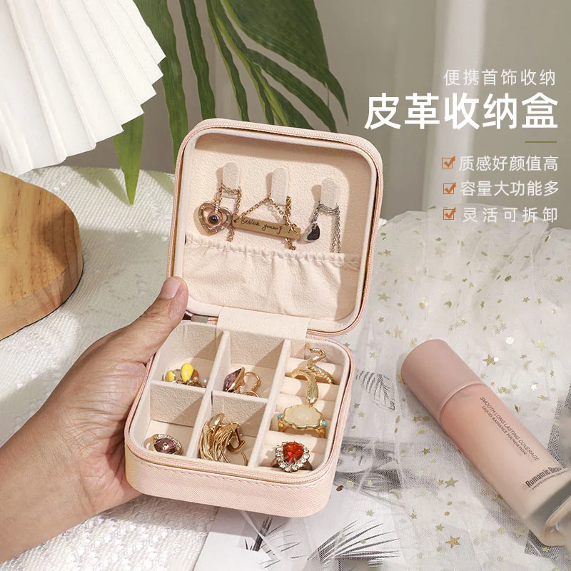 Jewelry Organizer Display Travel Jewelry Case Boxes Portable