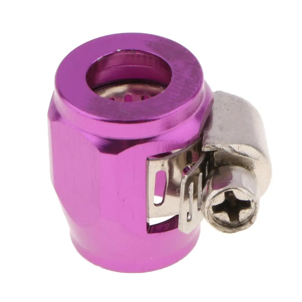 

AN4 Aluminium Hex Clamp Finisher / Hose End for Braided Hose