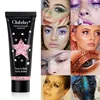 Shimmer Eye&Body Glitter Sequins Gel Smear Face Art Flash Loose Sequins Cream Glitter Nail Hair Stickers Makeup Party Festival 2