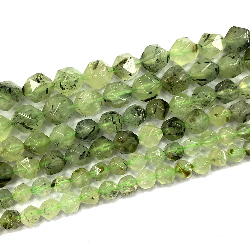 

Бусины-разделители из натурального драгоценного камня, 15 дюймов