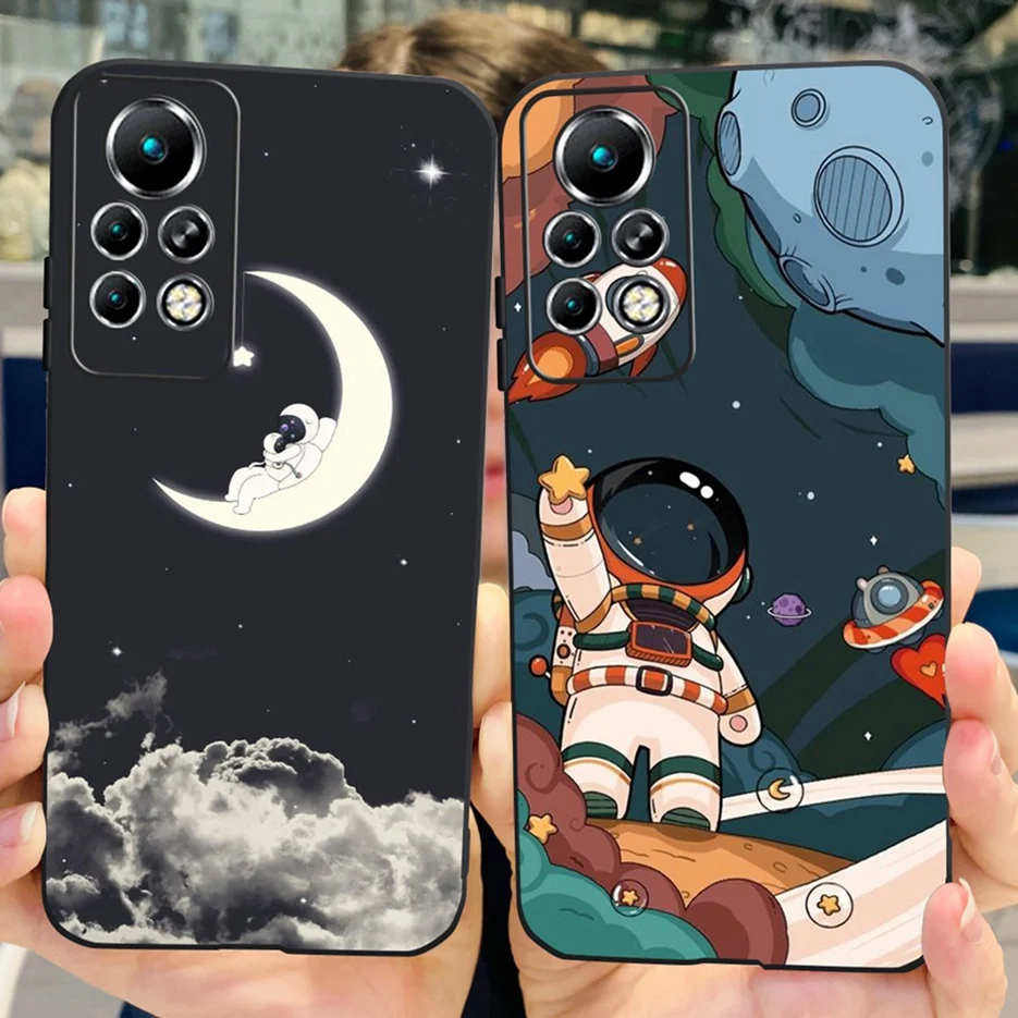 Cute Painted Soft Silicone Phone Case Back Cover Bumper