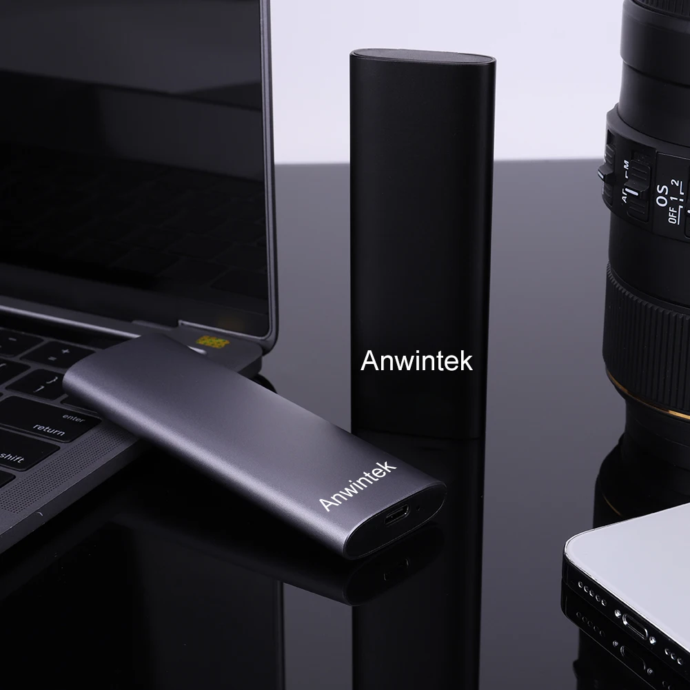 솔리드 스테이트 드라이브 외장 인클로저 지지대 UASP, 2230, 2242, 2260/2280, M.2 SSD용, USB3.1 C타입-M.2 NGFF SSD 인클로저, 10Gbps